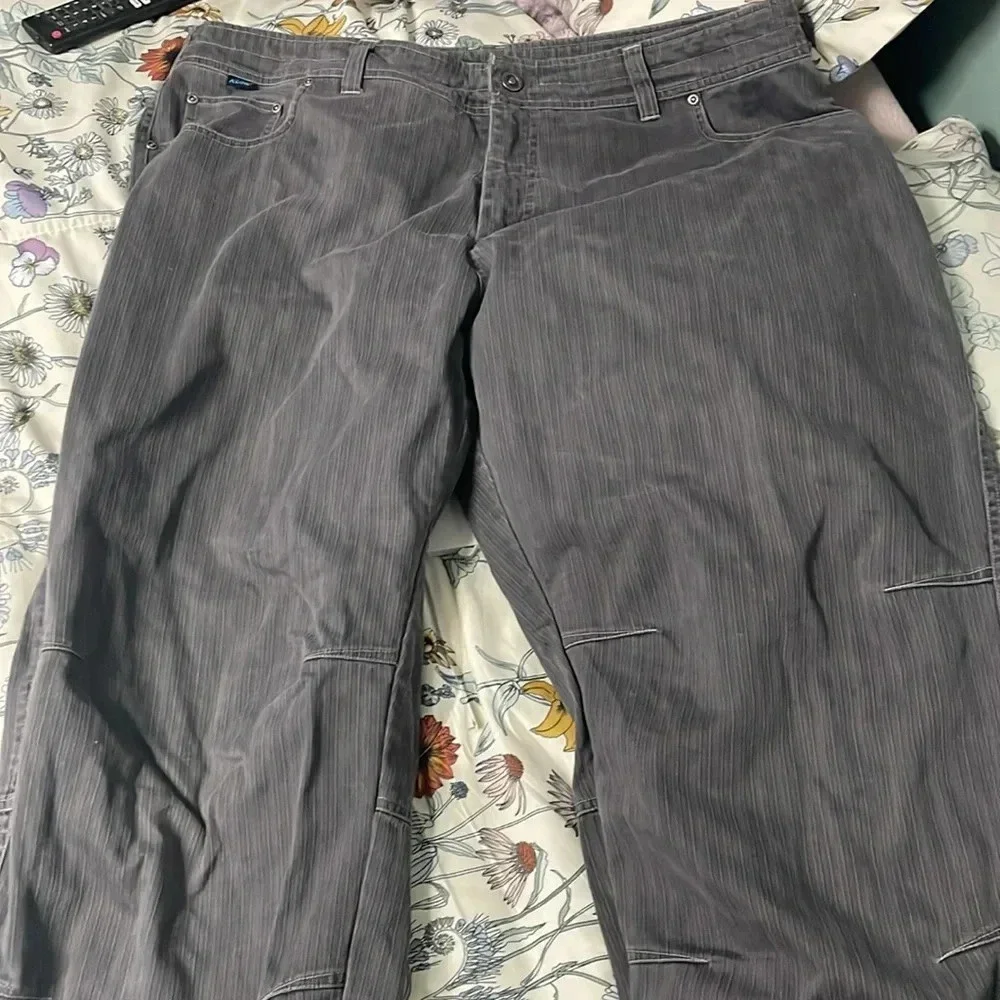 Kuhl revolvr hiking pants pin striped